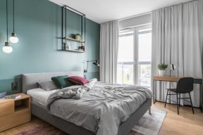 2020北欧风格卧室设计效果图 2020北欧风格卧室墙面颜色效果图