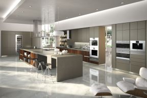 2023家庭大厨房板式橱柜台面设计效果图