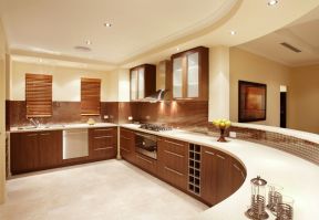 简美式厨房装修效果图 2020厨房橱柜图片