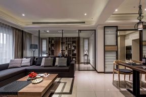 220平大平层现代风格客厅沙发装修效果