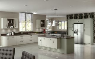 2023现代大厨房板式大理石橱柜台面装修图片