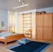 2023日式风格卧室简易板式衣柜设计图片