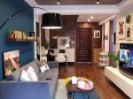 紫东花苑60平米二居室现代简约风格装修客厅效果图