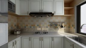 星光域124平米三居室美式风格装修厨房效果图