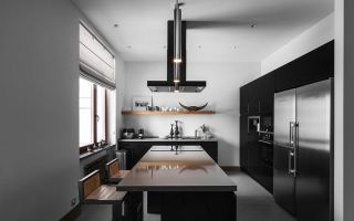 北欧风格公寓式住宅厨房装修设计图片
