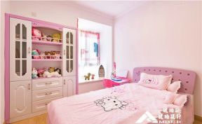 典雅花园地中海126平三居室儿童房装修案例