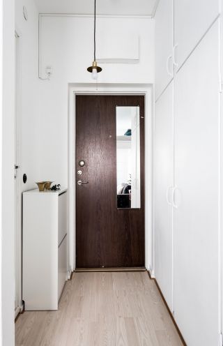 2023北欧风格迷你小公寓入户门厅设计图片