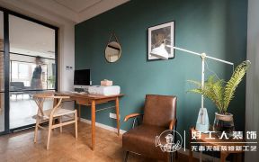 上林国际欧式80平二居室书房装修案例