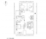 唐山绿城南湖春晓现代简约三居110㎡装修案例 唐山装修