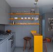 简约迷你公寓厨房小吧台设计图片