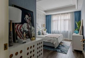 家庭卧室装修设计图片 家庭卧室窗帘装饰 家庭卧室设计图