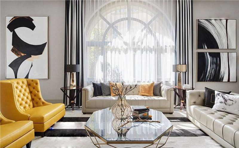 【新洲装饰】万科城 简约法式式装修案例