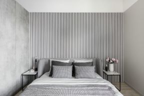 卧室条纹壁纸 2020卧室条纹壁纸装修效果图