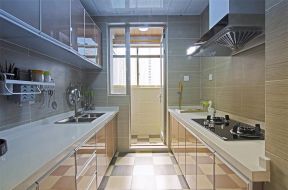 2020厨房壁柜图片欣赏 时尚厨房设计图 简约时尚厨房装修