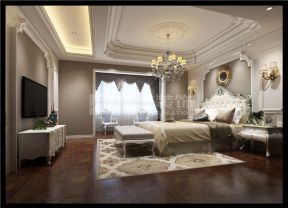 连城美庐308㎡新古典风格复式卧室装修效果图
