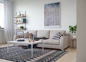  2020北欧风格客厅家具装修图片 2020北欧风格客厅沙发装修效果图片