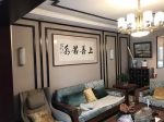2023新中式风格客厅沙发墙挂画设计图片