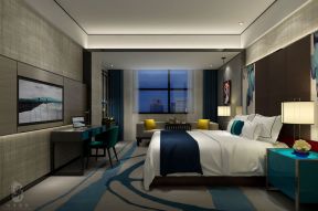 2023现代四星级酒店卧室装修设计效果图