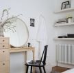 欧式小卧室板式家具梳妆台图片