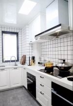 2023北欧风格厨房瓷砖墙装修设计图片
