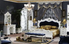 奢华欧式卧室装修效果图 2020奢华欧式卧室装修效果图 奢华欧式卧室