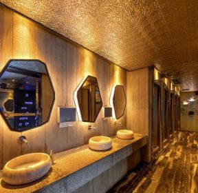 2021现代专业ktv卫生间设计图片-每日推荐