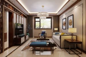 新中式别墅客厅设计怎么装修