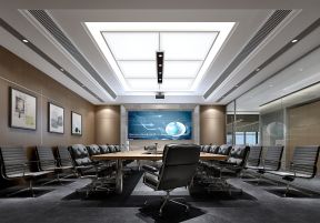 2023现代大办公室背景墙设计效果图