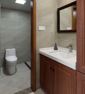  洗手间门口装修效果图 洗手间设计图片