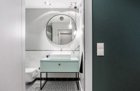 2020创意时尚卫生间洗手台图片 2020创意卫生间洗手台装修效果图 2020卫生间洗手台图片