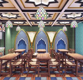 伊春西餐厅装修效果图