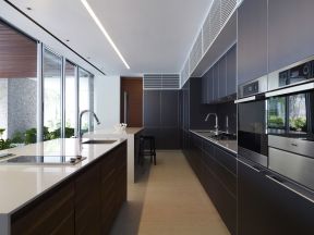 2020现代风格整体厨房 2020时尚整体厨房效果图 2020厨房橱柜效果图片