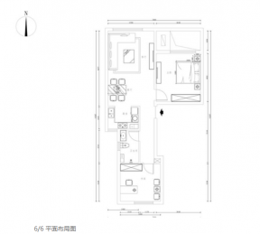 2023二居室户型图