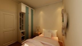 天伦湾105平米三居室现代简约风格次卧装修效果图