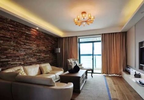 中城国际120㎡三居室简欧风格装修案例