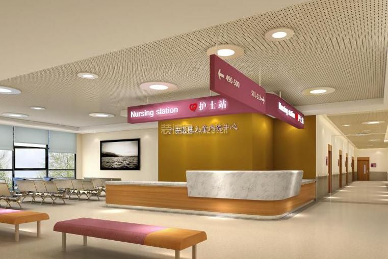 儿童医院设计大厅设计