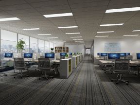 2023现代风格大办公室装修设计效果图