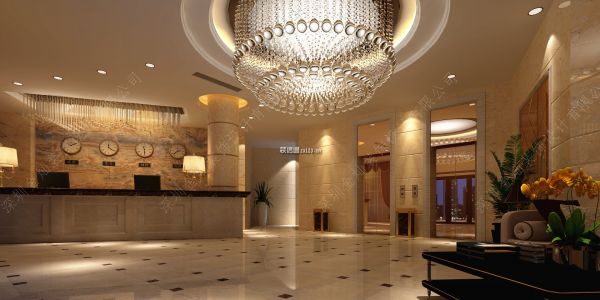 步涌商务酒店欧式风格5000㎡设计方案
