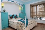 银海中心地中海104平三居室卧室装修案例
