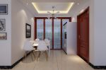 京港国际120平米三居室现代风格装修餐厅效果图