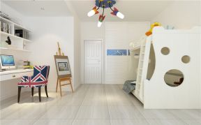 碧桂园160平米三居室现代简约风格儿童房装修效果图
