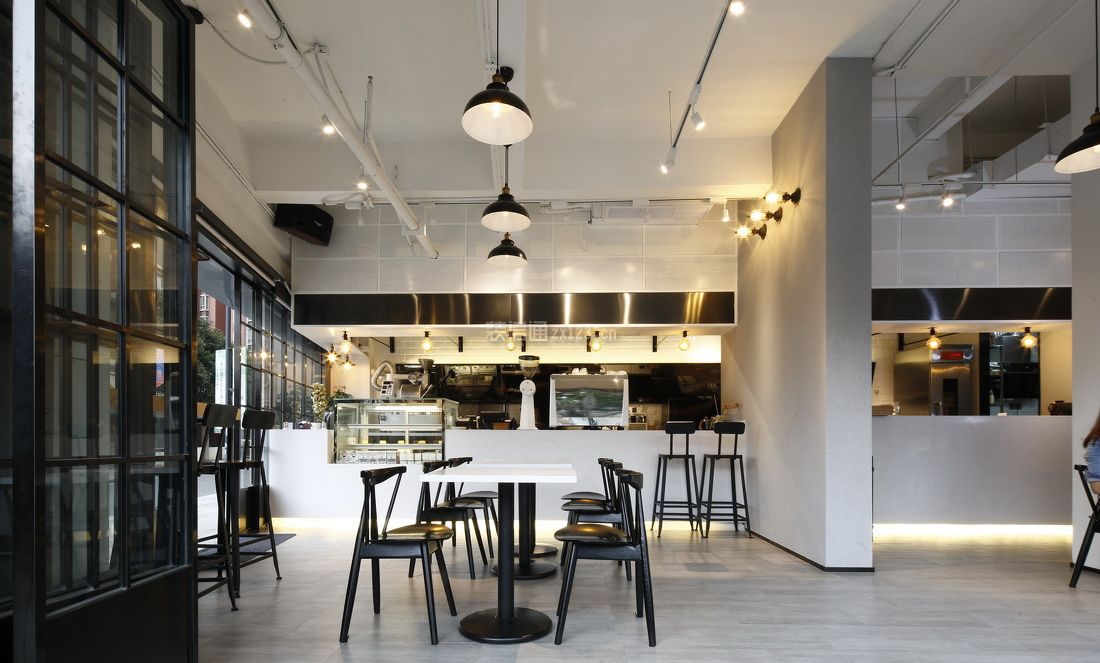 2023现代咖啡厅装修设计图片