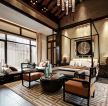 中国古典风格卧室四柱床装修图片