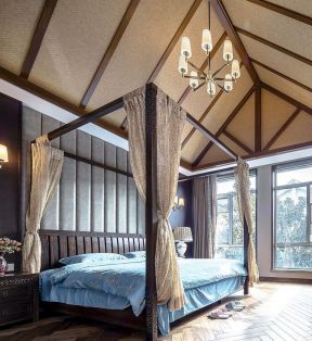 中式风格卧室装修 2020古典风格卧室家具图片 