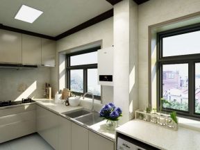 2020厨房橱柜设计效果图欣赏 家装厨房橱柜装修设计图 