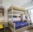 简约卧室儿童房高低床装修图片