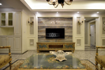 大气奢华欧式风格客厅电视墙设计图片
