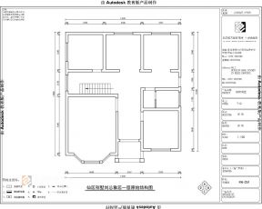 独立别墅户型图