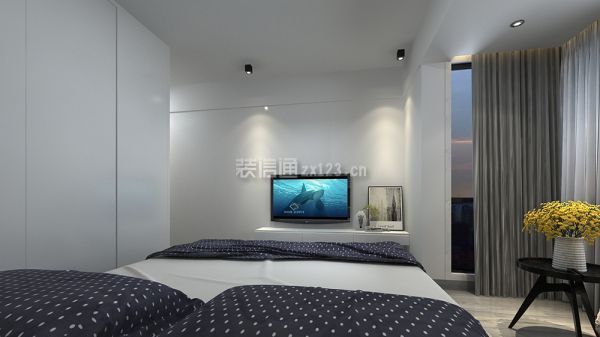 广州合正锦园130平米现代简约三居室装修设计案例
