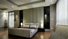 萨拉曼卡现代简约240平跃层卧室装修案例